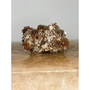 3.5" Red ARAGONITE Ball Crystals Cluster‎ Mineral Calming Reduce Stress